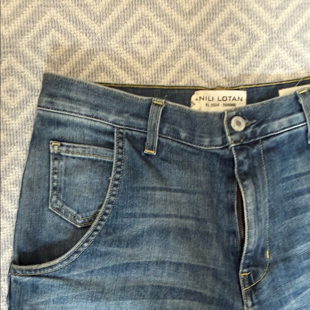 Nili Lotan Blue Emerson barrel jeans - Picture 4 of 5
